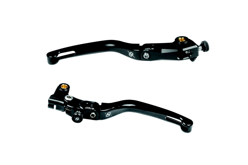 Bonamici Racing Aluminium Lever Kit for the KTM 890 Duke '18-23, 890 Duke R '21-23 Bonamici Racing Aluminium Lever Kit for the KTM 890 Duke '18-23, 890 Duke R '21-23